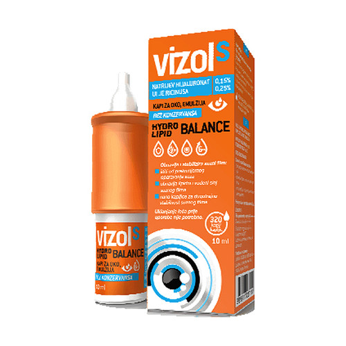 Vizol S Hydro Lipid Balance kapi 10 ml