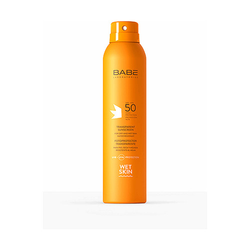 Laboratorios BABÉ SUN Transparent WetSkin sprej SPF 50 200 ml