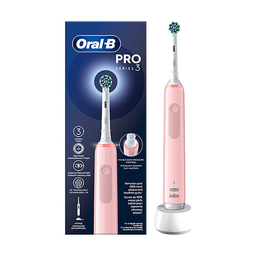 Oral-B iO3 Blush Pink električna četkica
