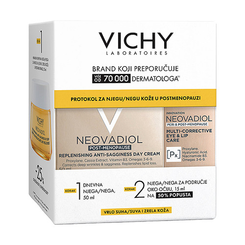 Vichy Neovadiol set za njegu lica u postmenopauzi, za vrlo suhu kožu
