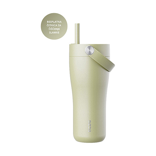 EQUA Carry Cup Termo šalica od nehrđajućeg čelika za čaj/kavu, 600 ml, Matcha