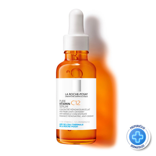 La Roche-Posay Pure vitamin C12 serum protiv bora za vraćanje sjaja 30 ml