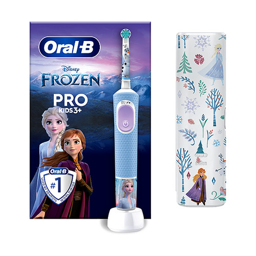 Oral-B Električna četkica PRO KIDS 3+ FROZEN + Torbica