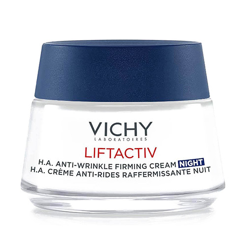 Vichy Liftactiv H.A. Noćna krema za korekciju bora i čvrstoću, 50 ml
