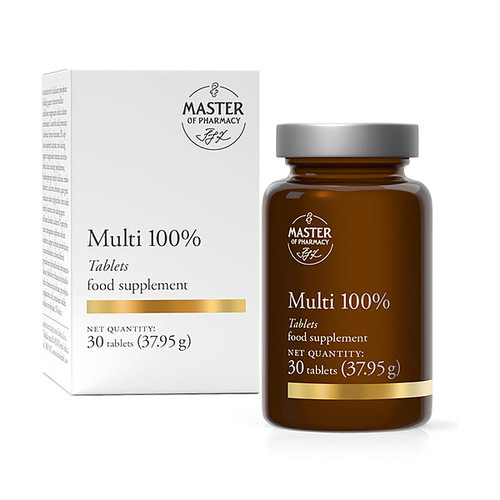 Master of Pharmacy Multi 100% tablete A30