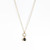 Farma Bijoux Black & White Quartz hipoalergena ogrlica