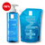 La Roche-Posay EFFACLAR gel za čišćenje lica sklonom aknama, 400 ml + 400 ml
