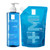 La Roche-Posay EFFACLAR Pjenušavi gel za čišćenje masne, osjetljive kože sklone aknama 400 ml + 400 ml eko Refill