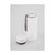 Equa PVC boca Tritan Matte White, 600 ml