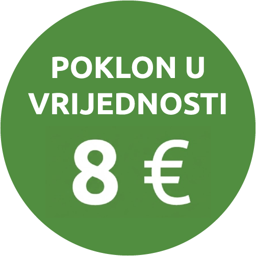 Poklon u vrijednosti 8 €