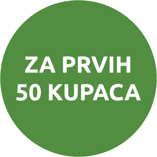 Poklon za prvih 50 kupaca