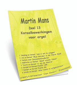 Martin Mans - Deel 13 - Noten Martin Mans - Deel 13 - Noten
