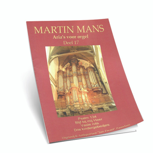 Martin Mans - Aria's voor orgel - Deel 17 - Noten
