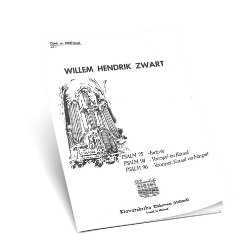 Willem Hendrik Zwart - Psalm 25,94,96 - Klavar