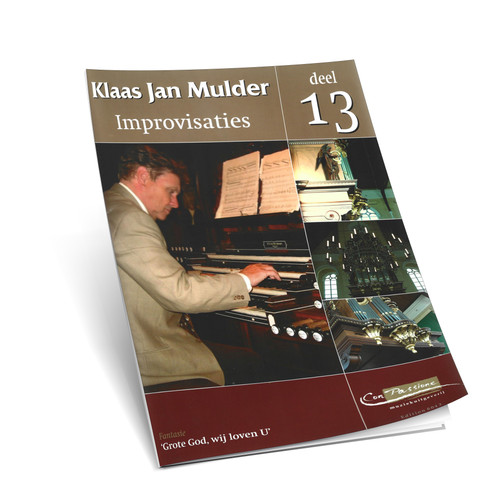 Klaas Jan Mulder - Improvisaties  Grote God, wij loven U - Deel 13 - Noten