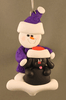 Snowman with Black dog green out of stock