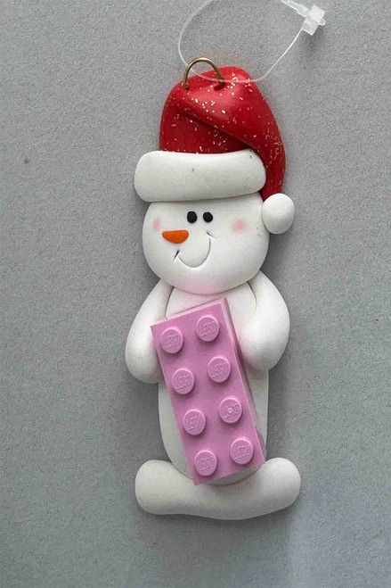 Lego Snowpeople (Color of Brick may vary ) Lego Snowpeople (Color of Brick may vary )