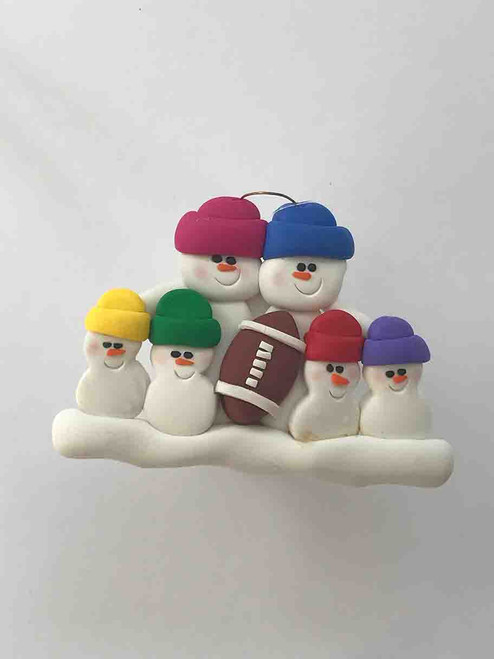 Football Family 2 Adults 4 Children Football Family 2 Adults 4 Children