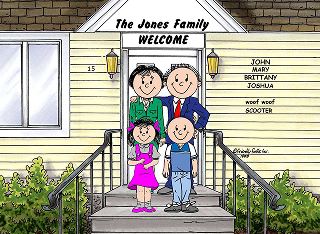 Friendly Folks Personalized Cartoons
