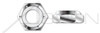 1/2"-13 Nylon Insert Hex Lock Nuts, Stainless Steel, NTM and NTE Thin Series