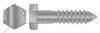 1/2" X 2-3/4" Lag Screws, Hex Head, Steel, Hot Dip Galvanized