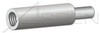 #4-40 X 3/4" Round Male-Female Standoffs, 3/16" Diameter, Aluminum Alloy # 2011