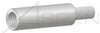 #4-40 X 1" Round Male-Female Standoffs,  1/4" Diameter, Aluminum