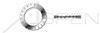 M2.3 (ID:2.5mm) DIN 6798 Type A, Metric, Serrated Lock Washers, External Type "A", A4 Stainless Steel