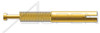 1/2" X 4-3/4" Expansion Pin Anchors, Steel, Yellow Zinc