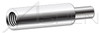 #6-32 X 3/8" Round Male-Female Standoffs, 1/4" Diameter, AISI 303 Stainless Steel (18-8)