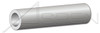 #8 X 3/8", ID=0.166" Round Spacers, 1/4" Diameter, Aluminum