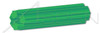 #10-#12 X 1" Plastic Anchors, Fluted