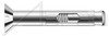 3/8" X 4" Sleeve Anchors, Flat Countersunk Head, AISI 304 Stainless Steel (18-8)