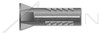 #10-#14 X 1-1/2", Hole Dia.=5/16" Wood Screw Anchors, Lead Alloy