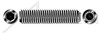 1/4"-20 X 1/2" Knurled Cup Point Socket Set Screws, Hex Drive, UNC Coarse Threading, Alloy Steel, Black Oxide, Holo-Krome