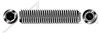 #4-40 X 1/8" Knurled Cup Point Socket Set Screws, Hex Drive, UNC Coarse Threading, Alloy Steel, Black Oxide, Holo-Krome