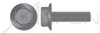 M10-1.5 X 20mm DIN 6921, Metric, Flange Bolts, Hex Indented Head, Part Thread, Class 8.8 Steel, Plain