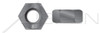 M9-1.25 DIN 934 / ISO 4032, Metric, Hex Finished Nuts, Class 8 Steel, Plain
