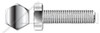 M5-0.8 X 70mm Hex Cap Screws, Fully Threaded, DIN 933 / ISO 4017, A2 Stainless Steel