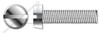 M5-0.8 X 28mm DIN 84 / ISO 1207, Metric, Machine Screws, Cheese Head Slot Drive, Full Thread, A2 Stainless Steel