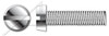 M3.5-0.6 X 20mm DIN 84 / ISO 1207, Metric, Machine Screws, Cheese Head Slot Drive, Full Thread, A4 Stainless Steel