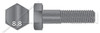 M22-2.5 X 90mm DIN 931, Metric, Hex Head Cap Screws Bolts, Part Thread, Class 8.8 Steel, Plain