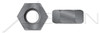 M4-0.7 DIN 934 / ISO 4032, Metric, Hex Finished Nuts, Left-Hand Thread, Class 6 Steel, Plain