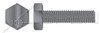 M10-1.25 X 50mm DIN 961, Metric, Hex Head Cap Screws Bolts, Fine Thread, Full Thread, Class 10.9 Steel, Plain