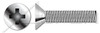 M8-1.25 X 25mm DIN 965 / ISO 7046, Metric, Machine Screws, Flat Phillips Drive, Full Thread, A4 Stainless Steel