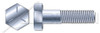 3/8"-24 X 2-1/2" Hex Head Cap Screws Bolts, UNF Fine Thread, Grade 5 Steel, Zinc, Made in U.S.A.