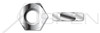 M8-0.75 DIN 439B, Metric, Thin Hex Jam Nuts, A2 Stainless Steel