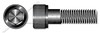 M22-2.5 X 60mm DIN 912 / ISO 4762, Metric, Hex Socket Head Cap Screws, Class 12.9 Steel, Plain