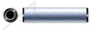 M12 X 24mm DIN 7979-D / ISO 8735A, Metric, Pull Dowel Pins, Internal Threading, Steel