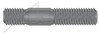 M10-1.5 X 120mm DIN 938, Metric, Double-Ended Stud with Plain Center, Screw-in End 1.0 X Diameter, Class 5.8 Steel, Plain
